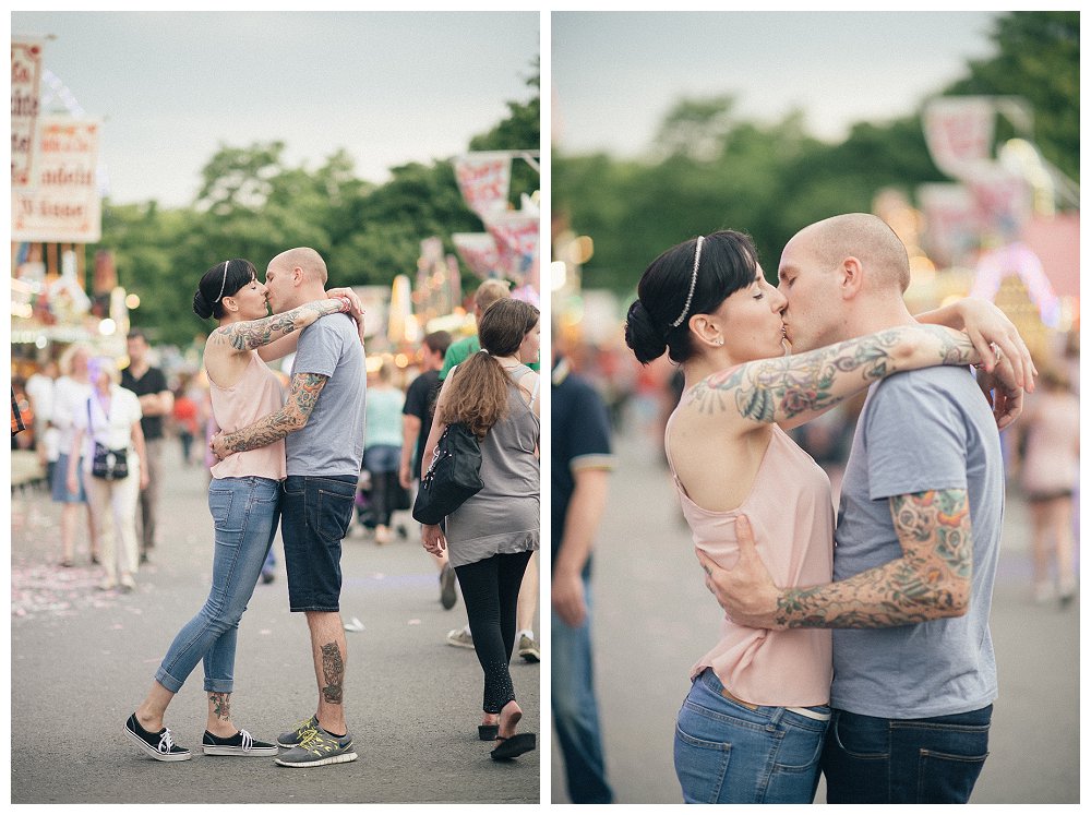 Kathi und Julian - Paarshooting auf dem Send in Münster